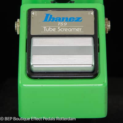 Ibanez TS-9 Tube Screamer early 90's s/n 208365 with TA45558P op amp made in Japan image 8
