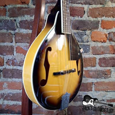 Johnson MA-100 A-Style Archtop Mandolin (2010s - Sunburst) image 4