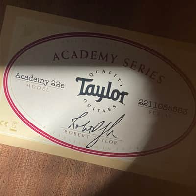 Taylor - Academy 22e Acoustic-electric Guitar - Natural - 4.25lbs - Authorized Dealer - G06270 - OPEN BOX - SAVE BIG!! image 3