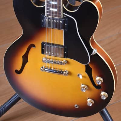 Epiphone Inspired by Gibson Custom 1962 ES-335 Reissue Vintage Burst image 9