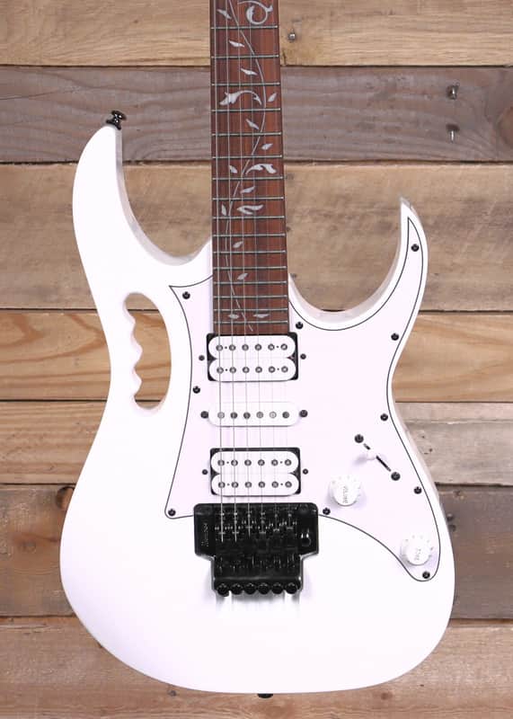 Ibanez Steve Vai Signature JEMJR Electric Guitar White image 1