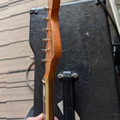 Fender 1966 Jaguar NECK + TUNERS BINDING BLOCK INLAYS 1966 image 8