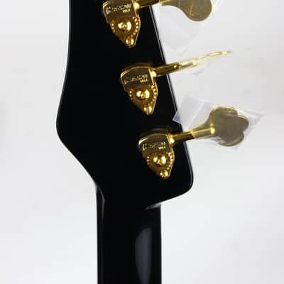 Mike Lull Tom Petersson Signature Bass TPT4 | Rare Black Finish, Gold Hardware image 10