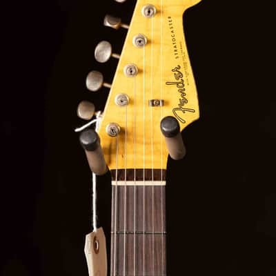Fender Custom Shop '61 Strat Heavy Relic - Fiesta Red over Sunburst (Used) image 3