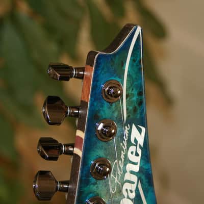 Ibanez S1070PBZ-CBB 2016 Cerulean Blue Burst prototype image 8