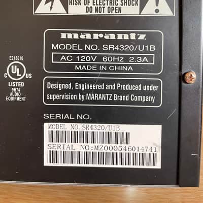 Marantz SR4320 Audiophile Stereo Receiver - USED image 8