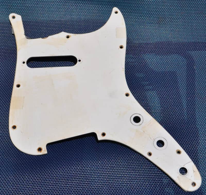 1963 Fender Musicmaster Pickguard With Metal Shield/Backing Not Repop image 1