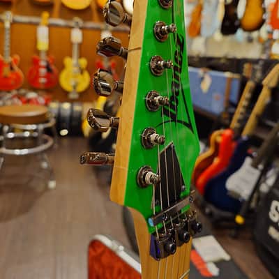 Ibanez JEM777-LG Steve Vai 30th Anniversary Limited Edition with Pink Pickups 2017 - Loch Ness Green image 18