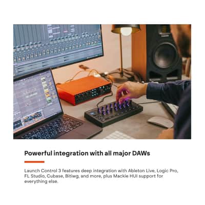 Novation Launch Control 3 MIDI Controller with DAW Hardware Integration (Black) image 4