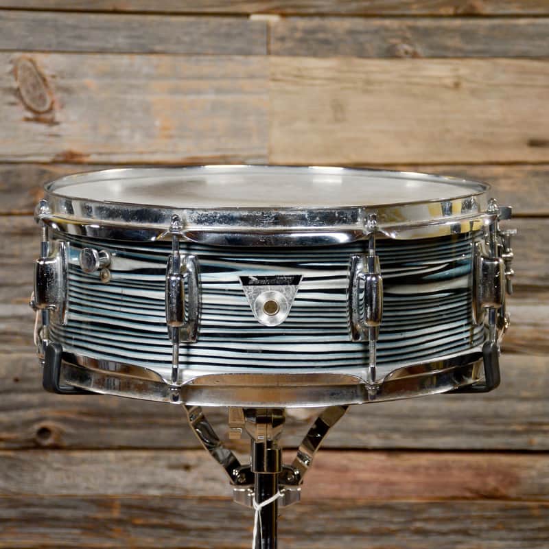 Ludwig S-100 Standard Series 5x14" 8-Lug Wood Snare Drum 1969 - 1974 image 3