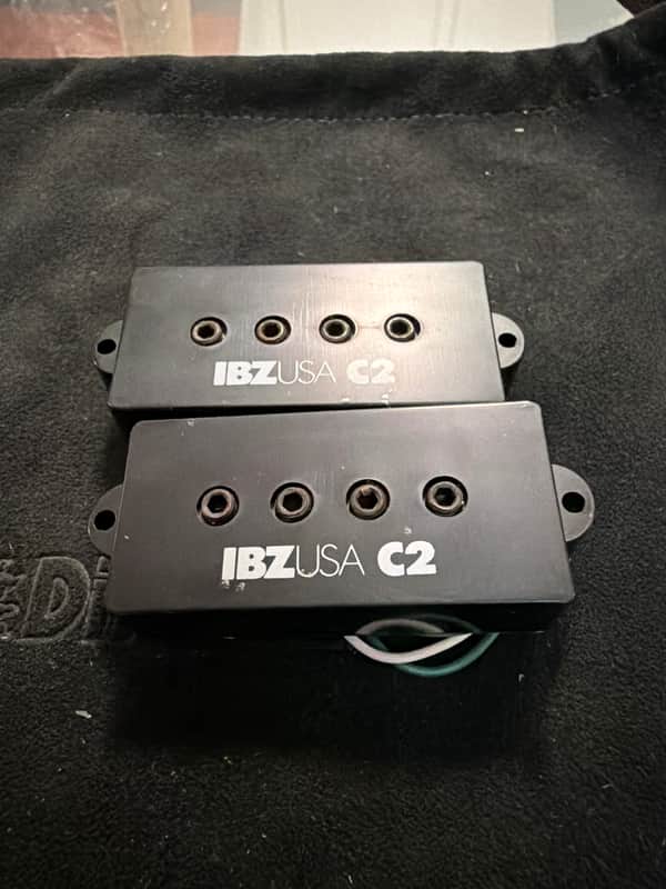 Ibanez IBANEZ USA C2 by dimarzio (dp122) 1992 - Black image 1