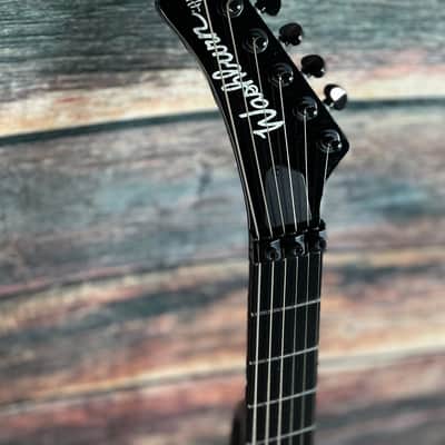 Used Washburn USA Custom Shop Idol WI-556 B Electric Guitar with Case - Gloss Black image 5