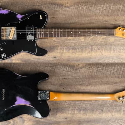MyDream Partcaster Custom Built - Relic Black over Purple Custom 72 image 1