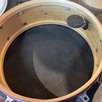 Ludwig No. 491 Pioneer 5x14" 6-Lug Snare Drum with Keystone Badge 1968 - 1969 - Mahogany Lacquer image 11