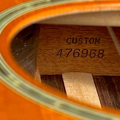 Martin MC-45L Custom Shop Cutaway 1988 1-off factory MC-45 Left Handed Cutaway insane special order. image 12