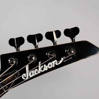 Jackson USA Bolt-On Bass 1989/90 Metallic Gun Metal Gray image 3