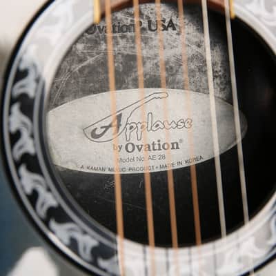 Applause by Ovation AE 28 Electro Acoustic - Blue Burst - 2nd Hand image 15