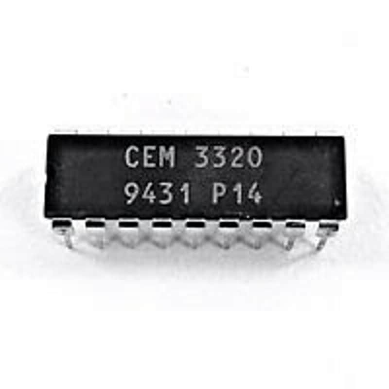 CEM 3320 Analog Synth 4 Pole VCF Filter IC Chip Synthesizer Part image 1
