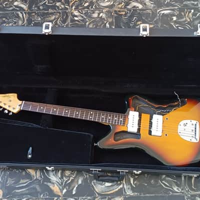 Warwick RockCase RC 10601 B/SB - Standard Line - Jazzmaster Electric Guitar Hardshell Case - Black - Black image 2