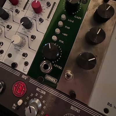 Burl B1D 500 Series Mic Preamp Module 2010s - Green image 3