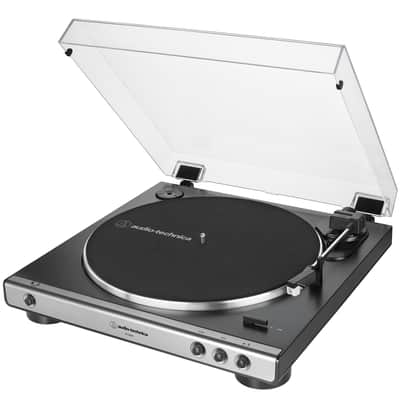 Audio-Technica Fully Automatic Belt-Drive Turntable 33-1/3 & 45 RPM + 2 Year Warranty Pack image 3