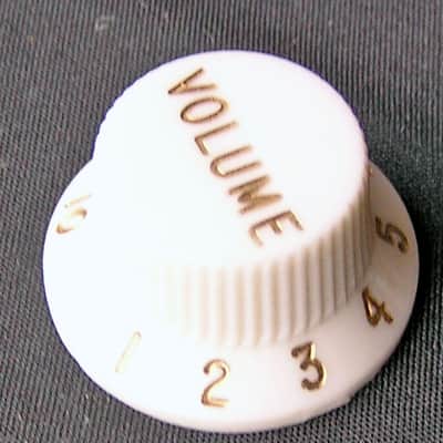 1975 Fender Stratocaster 1974 Strat knob White mint image 3