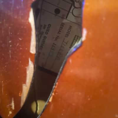 Guild Slim Jim T-100D 1959 - Sunburst image 4