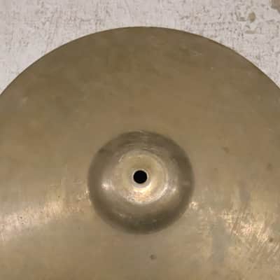 Japanese 12" Hi Hat Cymbals Pair Vintage 1960's 374g/379g image 2