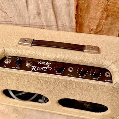 Fender Reverb Unit 1963 - White Tolex image 5