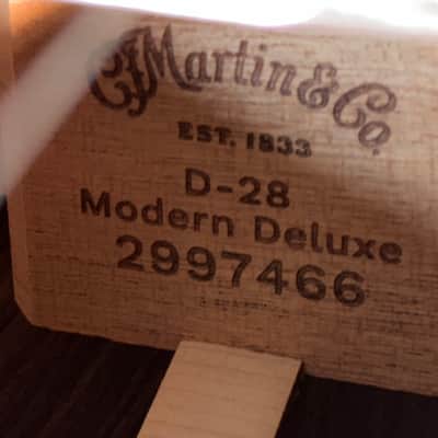 2025 Martin D-28 Modern Deluxe image 22