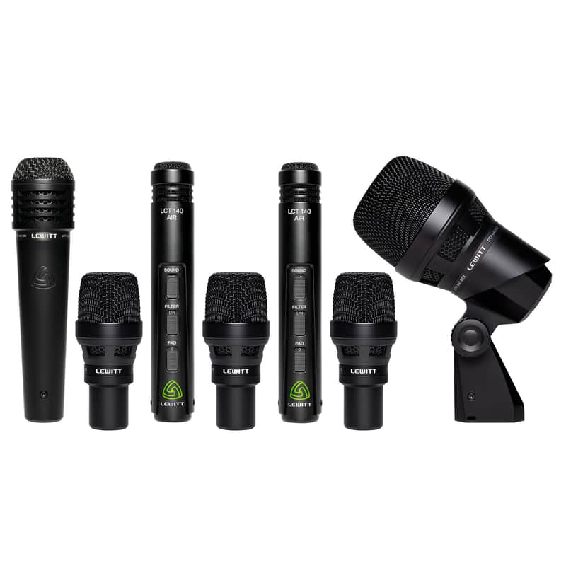 Lewitt BEATKIT PRO 7pc Drum Microphone Kit image 1