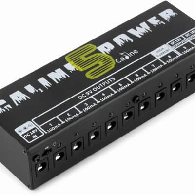 Guitar Caline Pedal Board Power Supply 10 Output 9V 12V 18V Effect Pedals image 16