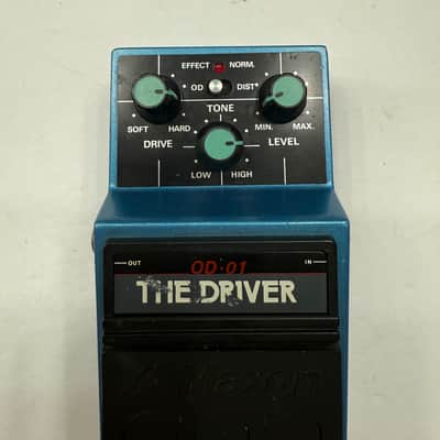 Maxon OD-01 The Driver Overdrive Vintage Guitar Effect Pedal MIJ Japan image 2