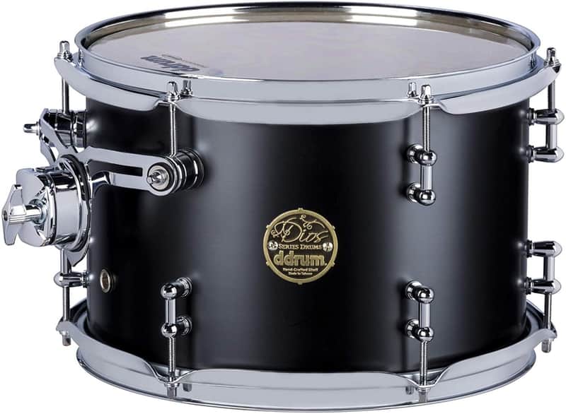Dios Maple 9x13 Rack Tom Satin Black image 1