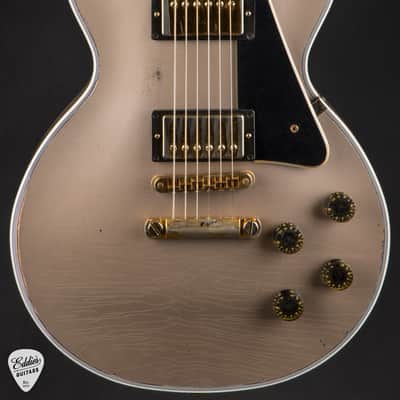 Gibson Custom Shop Dealer Select Murphy Lab Les Paul Custom Heavy Aged Gold Mist Poly #CS600667 image 2