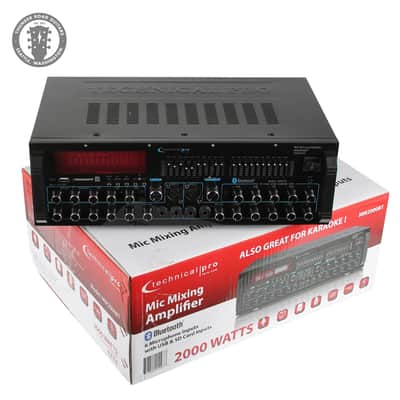Technical Pro MM2000BT Mic Mixing Amplifier image 1