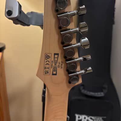Ibanez JEMJR-BK Steve Vai Signature with Jatoba Fretboard 2022 - Present - Black image 7