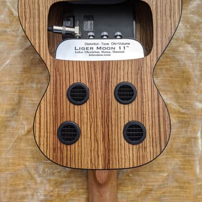 Liger Ukulele • Professional Tenor Ukulele with Built-in Amp and Speaker image 2