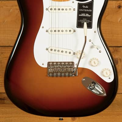 Fender Vintera III Late '50s Stratocaster - Maple - 3-Colour Sunburst image 10