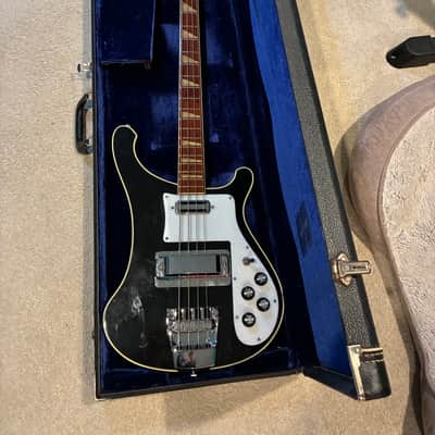Rickenbacker 4001 1973 - Jetglo image 4