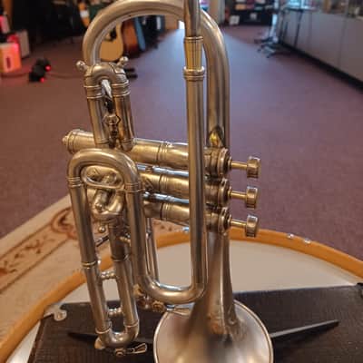 J.W. York & Sons cornet 1903 - silver image 4