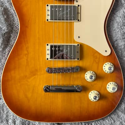 2018 Fender Limited Edition Parallel Universe Troublemaker Telecaster Deluxe – Ice Tea Burst – USA – OHSC + COA + Case Candy – Collector Grade image 2