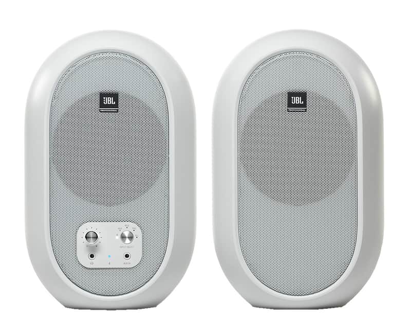 JBL 104-BT Compact Desktop Reference Studio Monitors with Bluetooth image 1