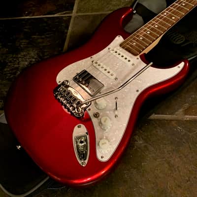 G&L USA Legacy HSS Candy Apple Red Metallic Finish Electric Guitar & Deluxe Gigbag & COA image 2