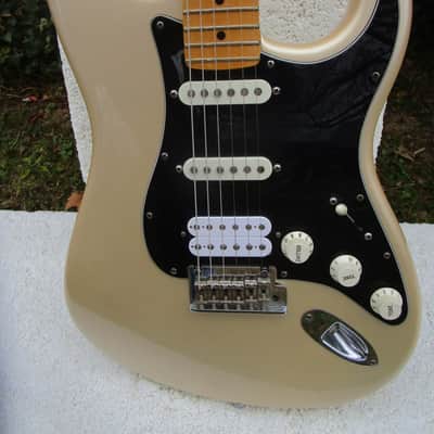 Fender Stratocaster Guitar, 2008, USA, Blizzard Pearl, Suhr & D. Allen Pu's, Great Guitar image 7