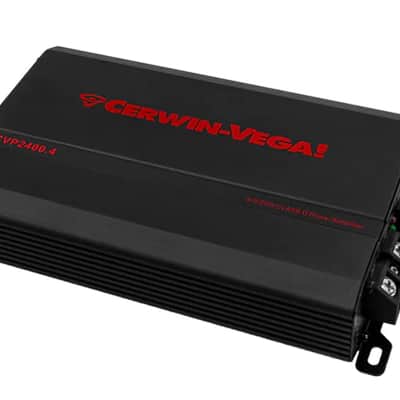 Cerwin Vega CVP2400.4 CVP PERFORMANCE 1400W MAX 4-CH SMALL CHASSIS AMPLIFIER image 2
