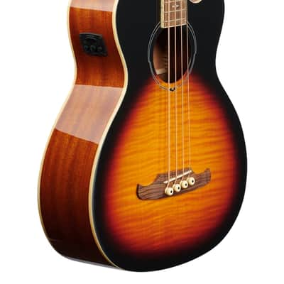 Fender FA450CE Acoustic Electric Bass Guitar 3 Color Sunburst image 9