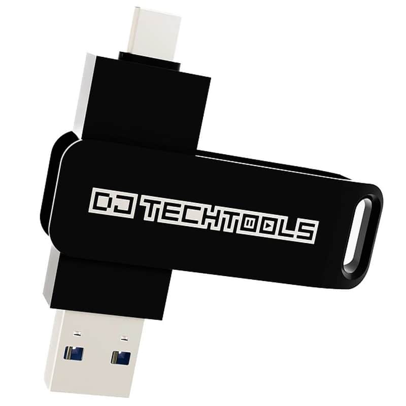 DJ TECHTOOLS Chroma Drive USB A/C Black 256GB Speicherstick image 1