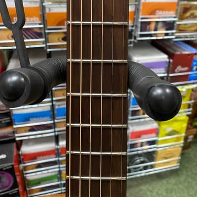 LAG Tramontane T70ACE electro-acoustic auditorium size guitar with solid spruce top image 11