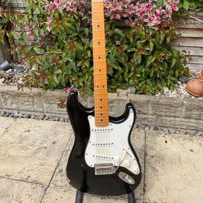 1989 USA Fender Stratocaster Plus Deluxe Refin Relic Maple fretboard Alan Dingwall pickups image 1